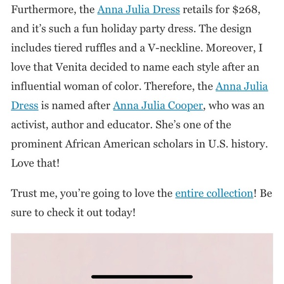 Crosby by Mollie Burch x Venita Aspen Anna Julie Dress Pink and Green St… - Picture 9 of 12